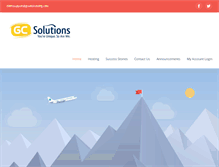 Tablet Screenshot of gcwebhosting.com